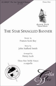 Star Spangled Banner SSA choral sheet music cover Thumbnail